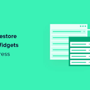 how to restore classic widgets in wordpress og میز وردپرس